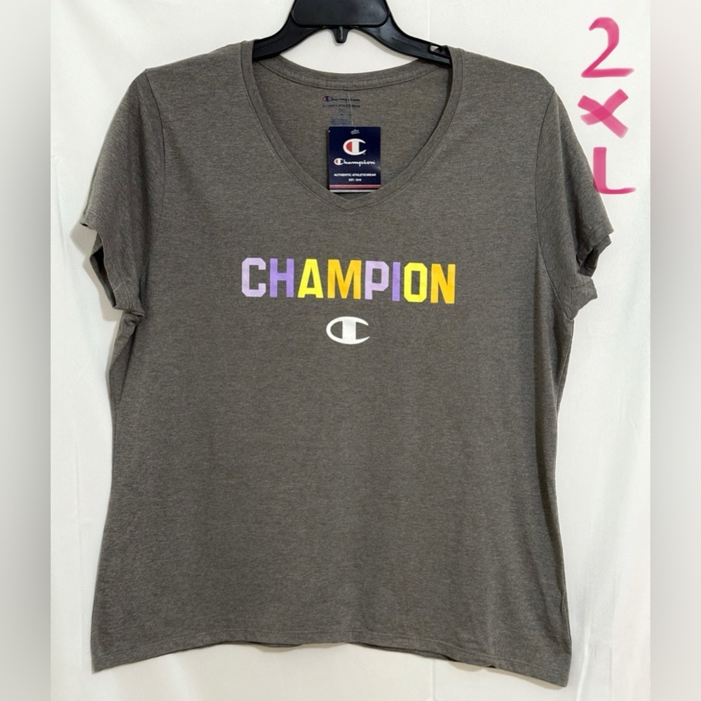 Champion Women's Gray T-Shirt